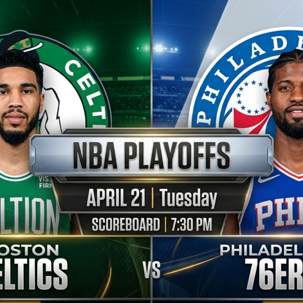 76ers vs. Celtics – Game 2 | NBA April 21, 2026